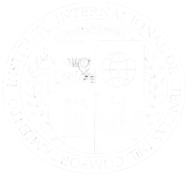 Escudo de color blanco del Instituto Internacional de ciencias del Comportamiento